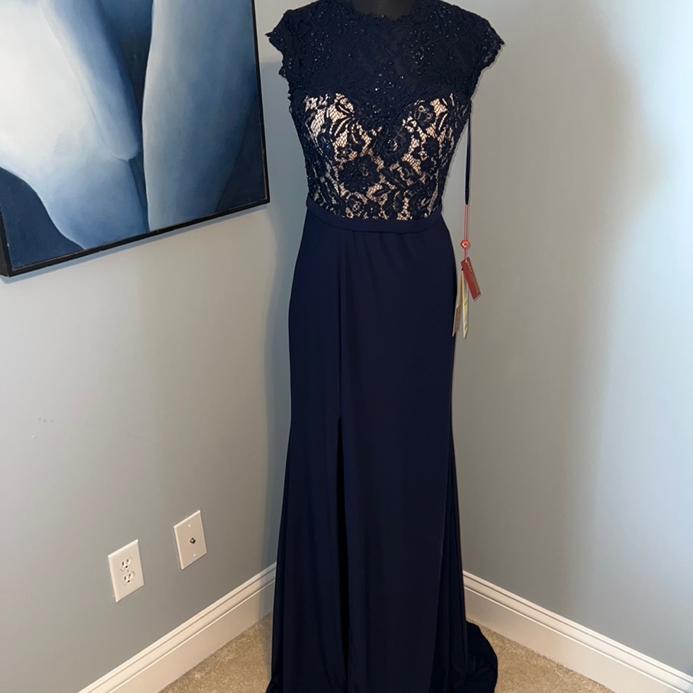Navy Formal Dress